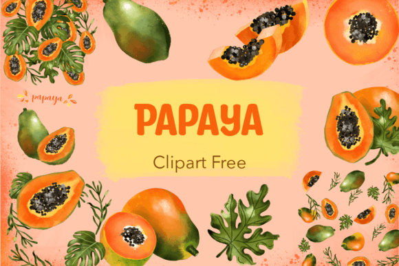 Download Papaya Clipart Free - Papaya Collection