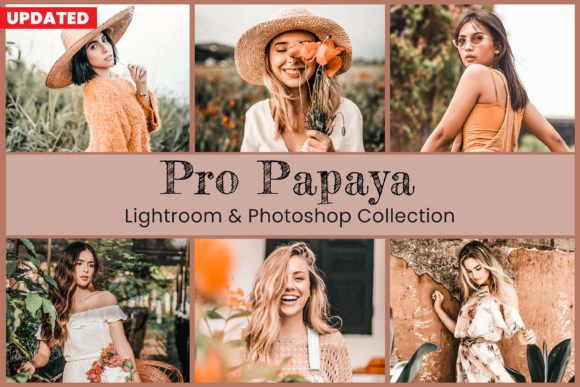 Download 14 Pro Papaya Desktop &amp; Mobile Lightroom - Papaya Collection